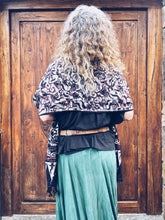 Load image into Gallery viewer, Handwoven, Naturally dyed, Batik scarf - Tuban Java - Homegrown Botanica