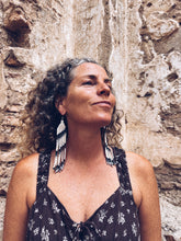 Load image into Gallery viewer, Clay Beaded Earrings ~ Handmade in Guatemala