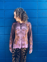 Load image into Gallery viewer, Wild Pink longsleeve ~ Merino ~ XL/XXL Homegrown Botanica