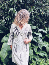 Load image into Gallery viewer, Wild Khaki Kimono ~ Cotton ~ Freesize Homegrown Botanica