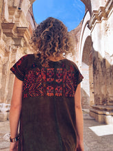 Load image into Gallery viewer, Green color Hupile ~ Chajul ~ Hand woven