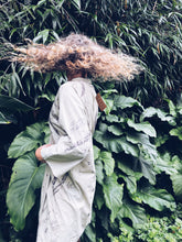 Load image into Gallery viewer, Wild Khaki Kimono ~ Cotton ~ Freesize Homegrown Botanica