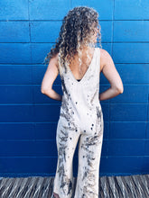 Load image into Gallery viewer, White Overalls ~ Linen ~ S/M Homegrown Botanica