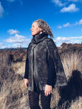 Load image into Gallery viewer, Wild Grey Cape ~ Wool ~ S/M/L