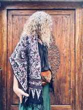 Load image into Gallery viewer, Handwoven, Naturally dyed, Batik scarf - Tuban Java - Homegrown Botanica