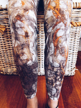 Load image into Gallery viewer, Oak & Eucalyptus Leggings ~ Merino ~ S/10 ~ New Homegrown Botanica