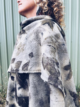 Load image into Gallery viewer, Wool Blanket Wrap/Scarf/Poncho ~ Liquid Amber ~ Xtra long