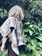 Load image into Gallery viewer, Wool Blanket Poncho/Shawl~ Eucalyptus