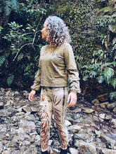 Load image into Gallery viewer, Thread Journeys Eucalyptus Leggings ~ Merino ~ S/M ~ New