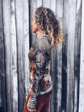 Load image into Gallery viewer, Dark Eucalyptus Medicine Top ~ Merino ~ S/M Homegrown Botanica
