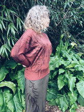 Load image into Gallery viewer, Batwing Pink Top ~ Merino ~ S