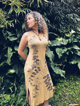 Load image into Gallery viewer, Japanese Knotweed Dress ~ Linen ~ XS/S Wild Botanica