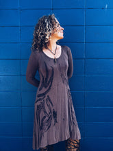 Load image into Gallery viewer, Wild Grey Dress ~ Viscose ~ XL Homegrown Botanica