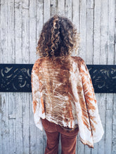 Load image into Gallery viewer, Thread Journeys Draped Shawl Onion Skins ~ Merino ~ One Size