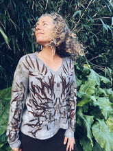 Load image into Gallery viewer, Grey Firey Eucalyptus Jersey ~ Cashmere Wool ~ M/L ~ NEW