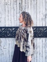 Load image into Gallery viewer, Thread Journeys Draped Shawl Onion Skins & Rust ~ Merino ~ One Size