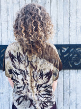 Load image into Gallery viewer, Thread Journeys Golden khaki Drift Top ~ Merino ~ L/XL