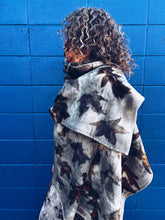 Load image into Gallery viewer, Wool Blanket Wrap/Scarf/Poncho ~ Liquid Amber Homegrown Botanica