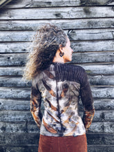 Load image into Gallery viewer, Eucalyptus Medicine Top ~ Merino ~ XS Homegrown Botanica