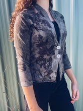 Load image into Gallery viewer, Wild 3/4 top ~ Silk/Merino ~ XXS/XS