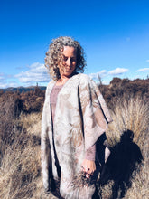 Load image into Gallery viewer, Wool Blanket Wrap/Scarf/Poncho ~ Pink tones