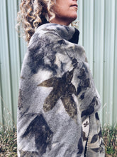 Load image into Gallery viewer, Wool Blanket Wrap/Scarf/Poncho ~ Liquid Amber ~ Xtra long