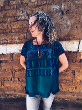 Load image into Gallery viewer, Turquoise Hupile ~ Santa Catarina Palopó ~ Hand woven