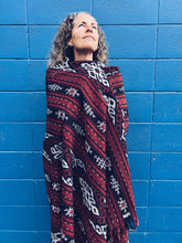 Load image into Gallery viewer, Handwoven Ikat - Java - Red - Homegrown Botanica