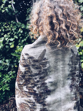 Load image into Gallery viewer, Wool Blanket Wrap/Scarf/Poncho ~ Liquid Amber Homegrown Botanica