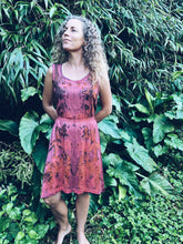 Load image into Gallery viewer, Wild Pink Dress ~ Merino ~ S Homegrown Botanica