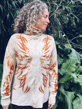 Load image into Gallery viewer, Firey Eucalyptus Funnelneck ~ Cashmere Wool ~ L/XL ~ NEW