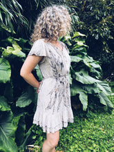 Load image into Gallery viewer, Dusky Pink Leopard Dress ~ L Wild Botanica