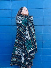 Load image into Gallery viewer, Handwoven Ikat - Java - Turquoise - Homegrown Botanica