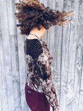 Load image into Gallery viewer, Thread Journeys Crop Long sleeve ~ Merino ~ MTO ~ Your size Homegrown Botanica