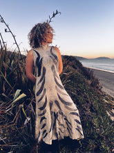 Load image into Gallery viewer, Wild Dress ~ Cashmere Wool/Cotton ~ L ~ NEW Homegrown Botanica