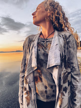 Load image into Gallery viewer, Dark Eucalyptus Medicine Cardy ~ Merino ~ L/XL+ Homegrown Botanica