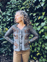 Load image into Gallery viewer, Cashmere Medicine Cardy ~ Cashmere ~ XS/S Homegrown Botanica