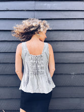 Load image into Gallery viewer, Vintage Gypsy Singlet ~ S/M Wild Botanica
