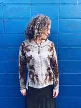 Load image into Gallery viewer, Dark & Earthy longsleeve ~ Merino ~ S/M Homegrown Botanica
