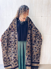 Load image into Gallery viewer, Naturally dyed, Batik - Long artpiece - Java Pumpkin flower - Homegrown Botanica