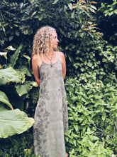Load image into Gallery viewer, Knotweed Khaki Strappy Dress - S - Homegrown Botanica