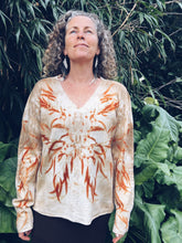 Load image into Gallery viewer, Firey Eucalyptus Jersey ~ Cashmere Wool ~ L/XL ~ NEW