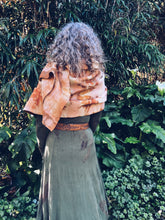 Load image into Gallery viewer, Wool Blanket Wrap/Scarf/Poncho ~ Onion Homegrown Botanica