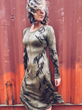 Load image into Gallery viewer, Thread Journeys Khaki Dress ~ Merino ~ S ~ NEW Homegrown Botanica