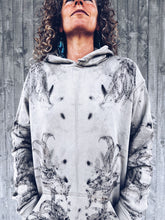 Load image into Gallery viewer, Unisex Gum Grey Hoody ~ Cotton ~ L ~ NEW Homegrown Botanica