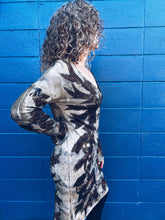 Load image into Gallery viewer, Wild Earthy Gum Dress ~ Merino ~ M/L Homegrown Botanica