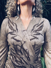 Load image into Gallery viewer, Cashmere & Silk Wrap Cardigan ~ Cashmere ~ S/M