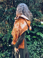 Load image into Gallery viewer, Wool Blanket Wrap/Scarf/Poncho ~ Onion Homegrown Botanica