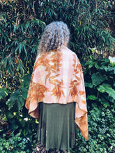 Load image into Gallery viewer, Wool Blanket Wrap/Scarf/Poncho ~ Onion Homegrown Botanica