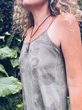 Load image into Gallery viewer, Knotweed Khaki Strappy Dress - S - Homegrown Botanica
